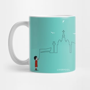 Liverpool Skyline Mug